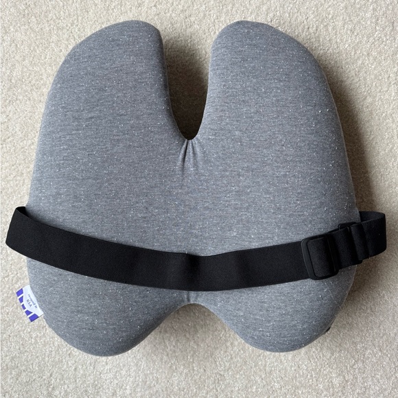 Cushion Lab Gray Back Support Cushion - Picture 3 of 3